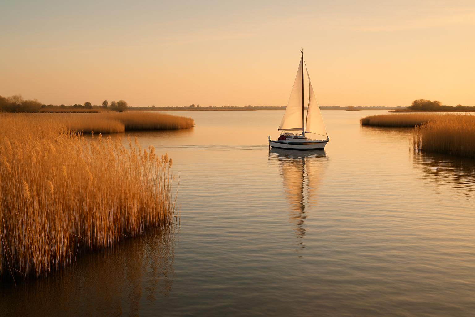 Landschap in Friesland