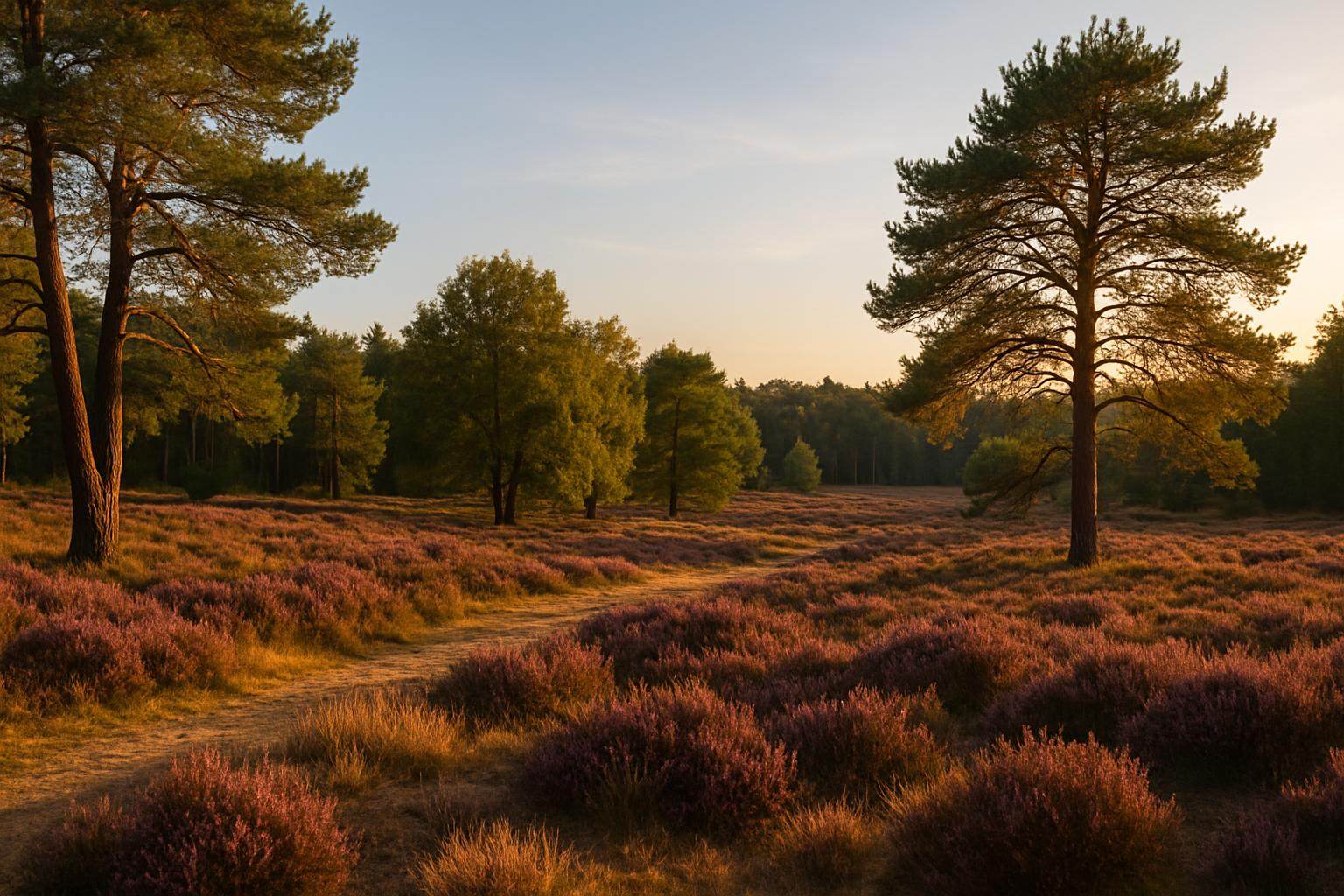 Landschap bij Hoenderloo