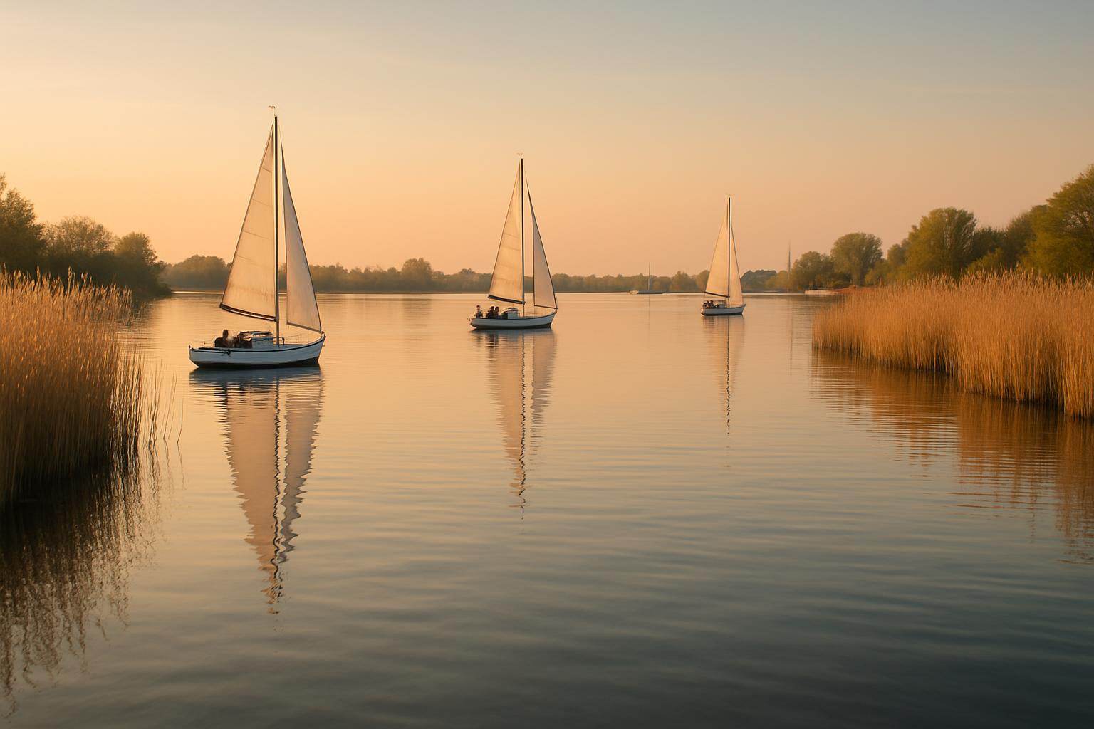 Landschap bij Terherne